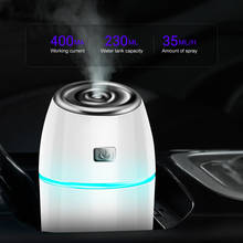 1Pcs  Air Humidifier Portable Mini Fan Aroma Essential Oil Diffuser USB Fogger Mist Maker for Home Office Car Car accessories 2024 - buy cheap