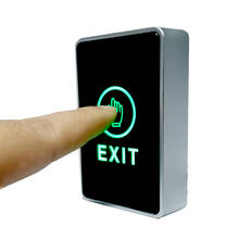 10 шт. синий зеленый светодиодный индикатор Кнопка нажатия кнопки выхода двери кнопка выхода 2024 - купить недорого