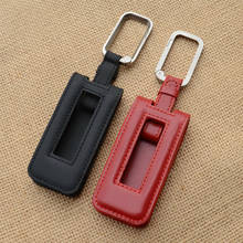 1Pcs Leather Key Case For Porsche Boxster Cayman Panamera Macan Cayenne 911 718 981 2024 - buy cheap