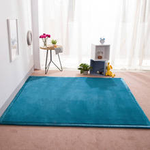 Tapete grosso de lã coral, para crianças, engatinhar, tapete tatami para sala de estar, quarto, lateral da cama 2024 - compre barato