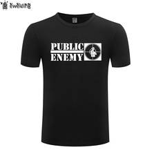 New Public Enemy Printed Men T Shirt Hip Hop T Shirts Men Cotton Short Sleeve Rock Rap Music Man Tops Tees Camiseta Hombre S-3XL 2024 - buy cheap