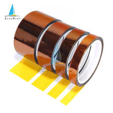 1PC 100ft Heat Resistant High Temperature High insulation electronics industry welding Polyimide Adhesive Tape 2024 - buy cheap