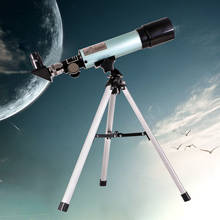 Refraction 360X50 Astronomical Telescope With Portable Tripod Sky Monocular Telescopio Space Observation Scope Gift  telescope 2024 - buy cheap