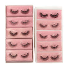 YSDO 4/20/50/100Pairs Atacado Cílios Postiços Maquiagem Completa Lashes Natural Cílios Vison Atacado 3d Cílios Vison Faux Cils 2024 - compre barato