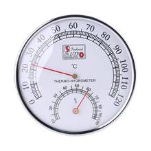 Sauna Thermometer metal Case Steam Sauna Room Thermometer Hygrometer Bath And Sauna Indoor Outdoor 2024 - buy cheap