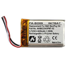 TTVXO 620mAh for Bang & Olufsen BeoPlay H4 Headset Battery AHB622540PMT-02 2024 - buy cheap