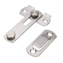 Mayitr 1set Guard Latch Bolt and 4 Screws Sliding Door Lock Handle Stainless Steel Door Latch Home Safety Chain Door Accessories 2024 - buy cheap