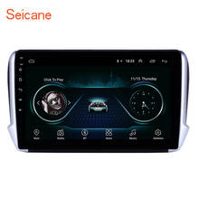 Seicane Android 9.1 2DIN Car Head Unit Radio Audio GPS Multimedia Player For Peugeot 2008-2014 2015 2016 support wifi Carplay 2024 - buy cheap