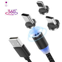 Cable cargador magnético de carga rápida, Cable Micro USB para Hisense A5 F16 (E6) F25 (E8) F30S Infinity E Max ,H30 Lite, Rock 5, 2024 - compra barato