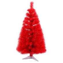 Украшения для рождественской елки, из красной сосны, искусственные, рождественские украшения для домашнего декора 2024 - купить недорого