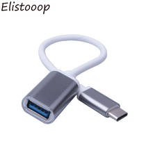 USB-C Cable OTG tipo C macho a USB 3,0 hembra, convertidor de Metal para Samsung S10, S9, S8, Macbook, Xiaomi Mi8, Huawei P20 2024 - compra barato