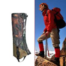 Outdoor Waterproof Foot Cover Durable Highly Breathable Hiking Climbing Hunting Double-Deck High Gaiters Legging Wraps 2024 - buy cheap