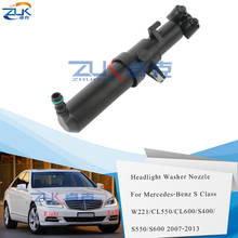ZUK Headlight Washer Nozzle Jet Actuator For Mercedes-Benz W221 CL550 CL600 S400 S550 S600 2007-2013 OEM:2218600147 2218600247 2024 - buy cheap