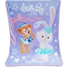 Disney Anime StellaLou Rabbit Blanket Duffy Bear Flannel Blankets Throws on Bed Sofa 120x150cm Plush Soft Kids Girls Baby Gift 2024 - buy cheap