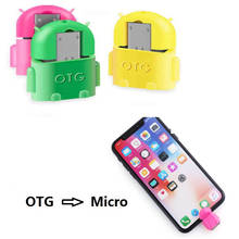 2 шт. OTG Micro USB OTG кабель адаптер 2,0 конвертер для Мобильный телефон Android USB планшетный ПК к флэш-накопитель мышь OTG концентратор 2024 - купить недорого