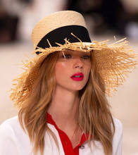 Sombreros de rafia suave para mujer, sombrero de paja de alta calidad, hecho a mano, de ala ancha, para playa, 2020 2024 - compra barato