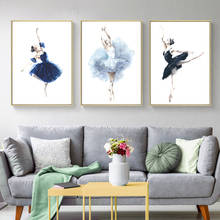 Modern Ballerina Dancer And High Heel Poster Abstract Print Canvas Painting Custom Picture Home Wall Art Graffiti Decoration 2024 - buy cheap