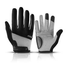 Велосипедные перчатки с закрытыми пальцами для мужчин и женщин, противоударные перчатки для экрана дорожного и горного велосипеда, черные летние рукавицы для спорта на открытом воздухе 2024 - купить недорого