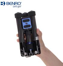 Benro-Mini trípode de fibra de carbono SC08, con cabeza esférica y control remoto por Bluetooth, para Gopro y teléfonos inteligentes 2024 - compra barato