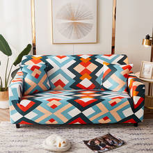 Чехол для дивана в гостиную, эластичное Полноразмерное покрытие для дивана разной формы, L-образный домашний чехол для дивана 2024 - купить недорого