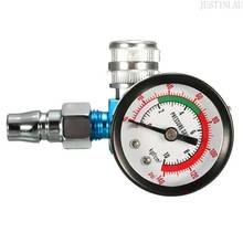 1/4" Thread Air Pressure Regulator Air Regulating Valve Tail Pressure Gauge For Spray Gun 2024 - buy cheap