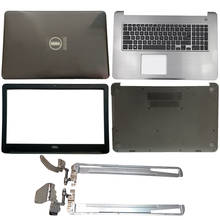 Capa traseira para laptop lcd, bisel frontal, dobradiças, descanso para paleta, capa inferior para dell inspiron 17 5765, 5767, ap1p7000400 0vth5p, 04, cfrc 0, hwjnr 2024 - compre barato