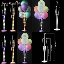 Soporte de globos para fiesta de cumpleaños, columna de plástico, palo, decoración de boda, aniversario, 1 ud. 2024 - compra barato
