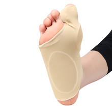 Сепаратор пальца ноги, коррекция искривления пальца стопы, корректор костного нароста, исправление большого пальца ноги, ортопедический корректор, утягивающий носок для педикюра, 2 шт 1 пара 2024 - купить недорого
