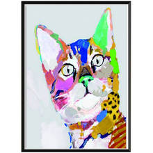 Pintura de diamantes 5D DIY, bordado de diamantes de gato, punto de cruz, decoración del hogar 2024 - compra barato
