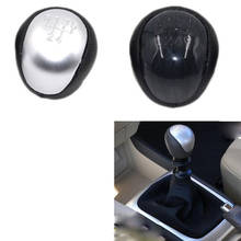 5/6 Speed PU Leather Manual Gear Shift Knob Head Gear Cover Shift Lever Stick For Kia K2 K3 K4 Sportage for Hyundai IX25 Creta 2024 - buy cheap