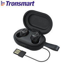 Беспроводные стереонаушники Tronsmart Spunky Beat, Bluetooth 5,0, наушники APTX с сенсорным управлением IPX5, CVC8.0 2024 - купить недорого