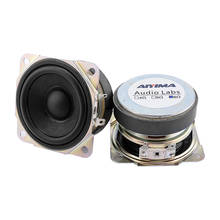 AIYIMA 2.5Inch Portable Full Range Speaker Driver 8ohm 10W Loudspeaker Rubber Edge Column Amplifier Speakers For Home Audio DIY 2024 - buy cheap