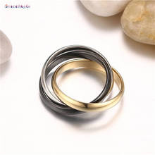 Классические обручальные кольца 3 мм, обручальное кольцо для мужчин и женщин, модное кольцо на палец, Модная бижутерия, подарок, американский размер 6-10 2024 - купить недорого