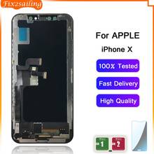 Grade AAA+ Black  LCD Display For Apple iPhone X LCD Display With Touch Screen Digitizer Assembly Replacement For Apple Iphone X 2024 - buy cheap
