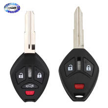 3/4 Button Car Remote Key Case Shell Housing Blade Fob For Mitsubishi Outlander 2024 - buy cheap