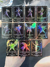 11pcs/set Saint Seiya Bronze Chapter Redraw Compound Diablo The Five Bronze Sanits Hobby Collectibles Game Collection Cards 2024 - buy cheap