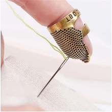 Retro Finger Protector Antique Ring Handworking Needle Thimble Needles Craft Household DIY Sewing Tools Accessories 2024 - buy cheap