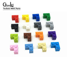 82Pcs/lot MOC Parts 2357 Brick 2x2 Corner Bricks Building Blocks DIY Toys fit For 3003 6223 35275 Rebrickable Assemble Particles 2024 - buy cheap