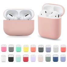 Silicone cover For Airpods 2 1 Pro earphone coque soft Protector Fundas For Apple Airpods 1 2 Pro case covers Air pods Cases 2024 - buy cheap