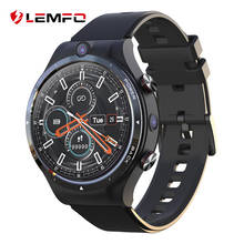 LEMFO LEM15 Smart Watch Android 10 4G GPS Wifi Dual Camera 4GB 128GB Smartwatch Men 2021 With 900Mah Power Bank Phone Watch 2024 - buy cheap