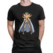 Cygnus T Shirt For Men  Cotton T-Shirt Knights Of The Zodiac Saint Seiya 90s Anime Tees Short Sleeve Clothes Gift Idea 2024 - buy cheap