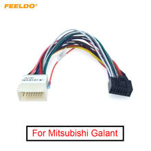 FEELDO 1PC Car Radio Stereo 16PIN Wiring Harness Adaptor For Mitsubishi Galant Audio Power Calbe Plug Head Unit Harness 2024 - buy cheap