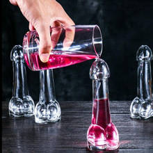 2020 Creative New Penis Shaped Cocktails Glass Home Wine Glass Drinking Ware Cup Night Party Drink Glass 2024 - buy cheap