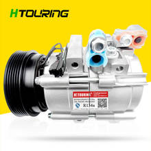 HS18 AC Compressor for Hyundai Santa Fe Kia Magentis 9770126200 9770126300 97701-26200 97701-2E200 F500-AJWBB-07 97701-38170 2024 - buy cheap