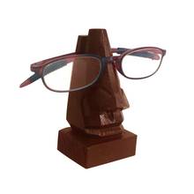 Handmade Wooden Carved Nose Glasses Frame Glasses Holder Home Desktop Accessories Glasses Holder 2024 - buy cheap