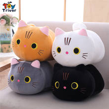 Kawaii gato gatinho gatos brinquedos de pelúcia animais de pelúcia boneca sofá travesseiro almofada decoração do quarto do bebê crianças meninas presentes de aniversário 2024 - compre barato