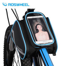 ROSWHEEL 6.2 Inch waterproof phone touch screen bike bags front frame top tube bag road MTB mountain bicycle Cycling accessorie 2024 - buy cheap