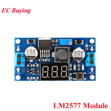 LM2577 DC-DC Boost Step Up Module Step-Up Converter Digital Voltmeter Display Voltage Meter Power Module 3A Output XL6009 2024 - buy cheap