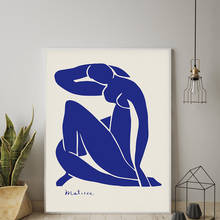 Abstract Home Decoration Canvas Art Painting French Henri Matisse Blue Nude Posters Hd Print Wall Picture For Living Room Decor 2024 - buy cheap