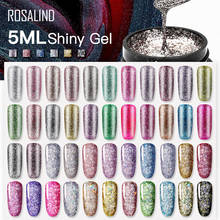 ROSALIND Shiny Gel Nail Polish Glitter Hybrid Varnishes Bright For Painting Nails Art Design Diamond Gel Polish For Manicure 2024 - buy cheap